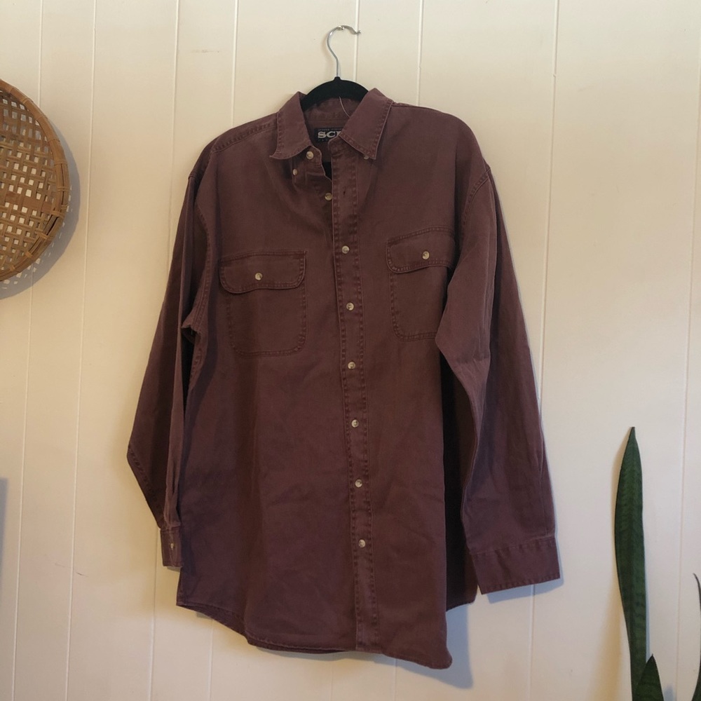 100% cotton button up